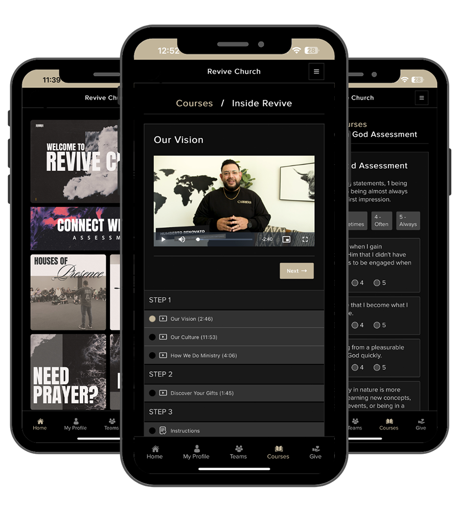 Revive Mobile App
