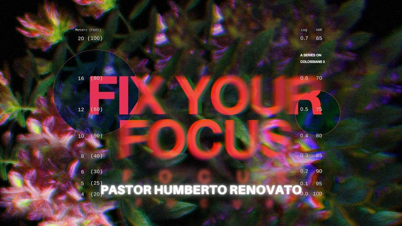 Fix Your Focus